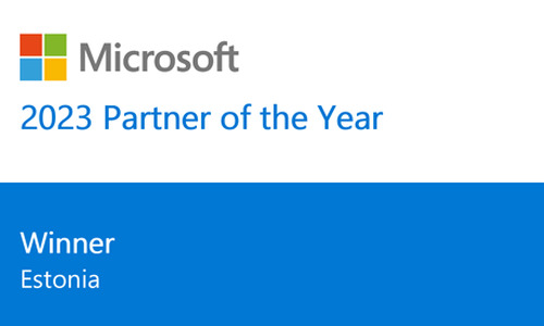 Primend is recognized as the winner of 2023 Microsoft Estonia Partner of the Year