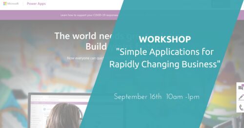 Workshop | Simple Applications for Rapidly Changing Business